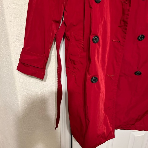 Ralph Lauren double breasted red coat medium. - Picture 2 of 7